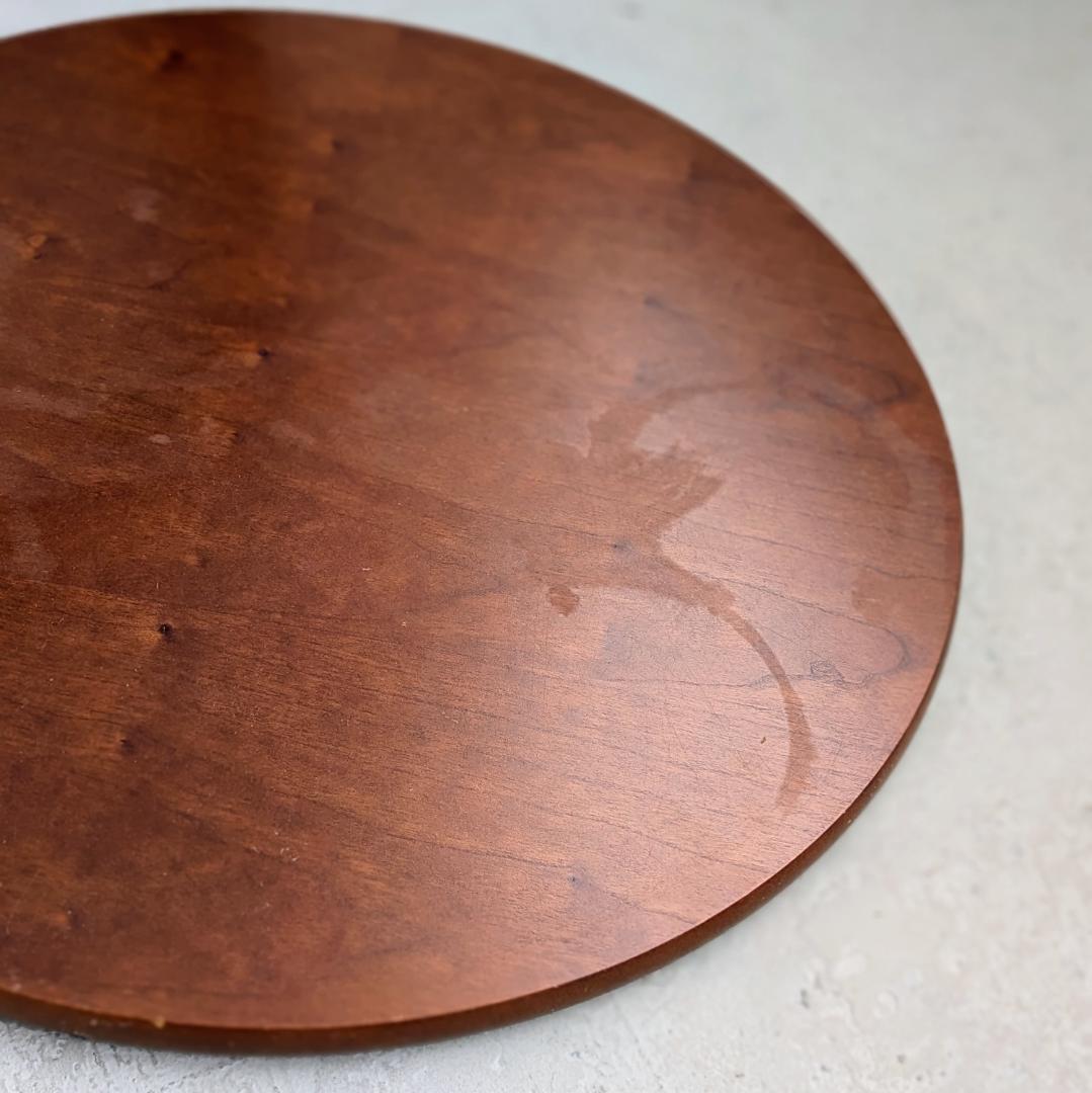 【梱包・発送たのメル便利用】 円形ガラス天板 センターテーブル コーヒーテーブル