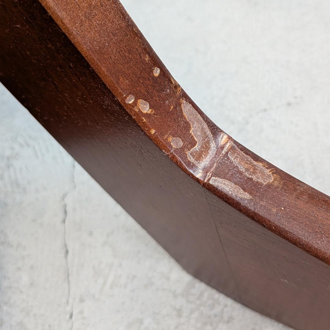 【梱包・発送たのメル便利用】 円形ガラス天板 センターテーブル コーヒーテーブル