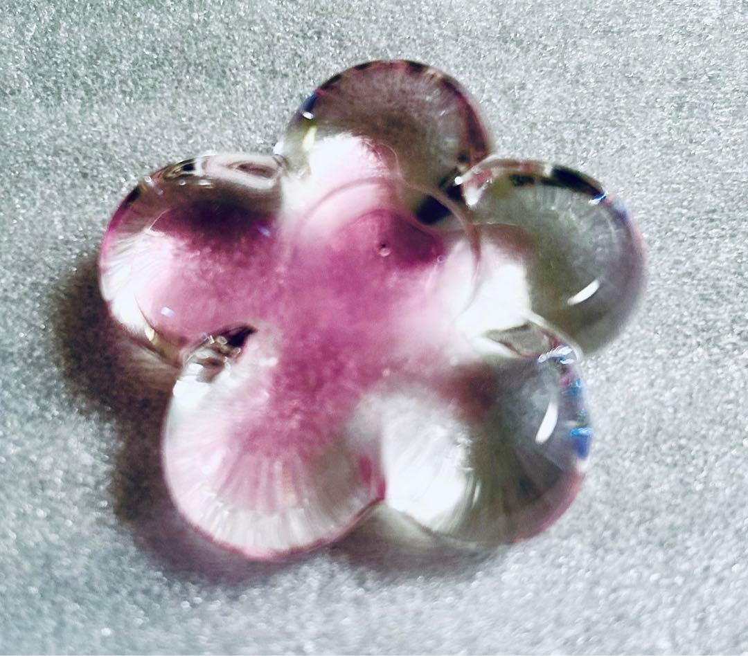 玻璃の匠　はりのたくみ　硝子 箸置き ガラス 梅　10客組 未使用品 共箱