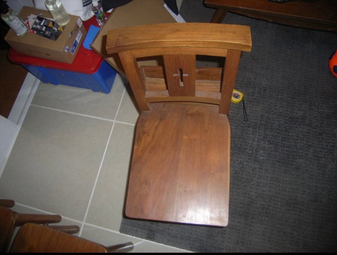 ☆チャーチチェア ☆ バイブルボックス付き 教会の椅子 聖書入れ付き☆