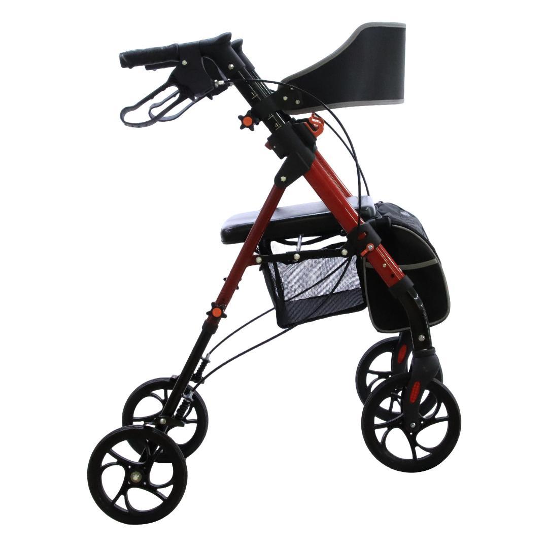 歩行器 歩行車 シルバーカー 軽量設計 室外用 6段階高さ調整 折りたたみ可能