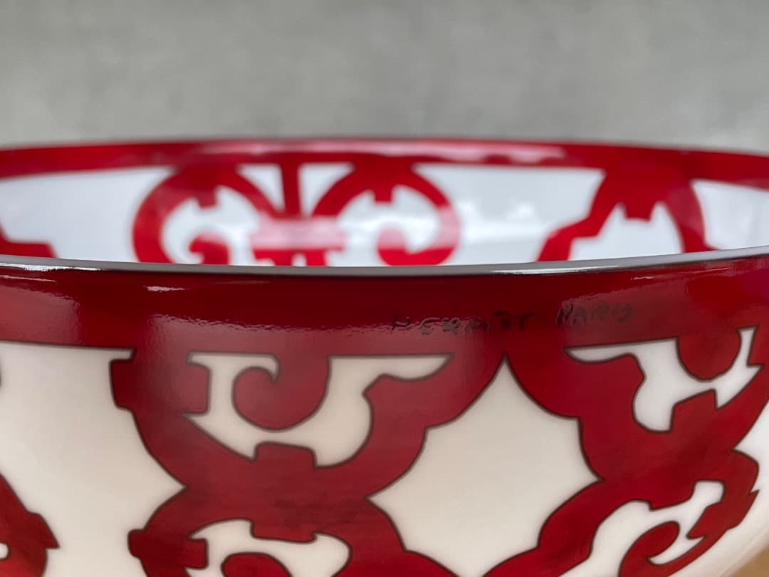 新品稀少　エルメス「ガダルキヴィール」サラダボウル