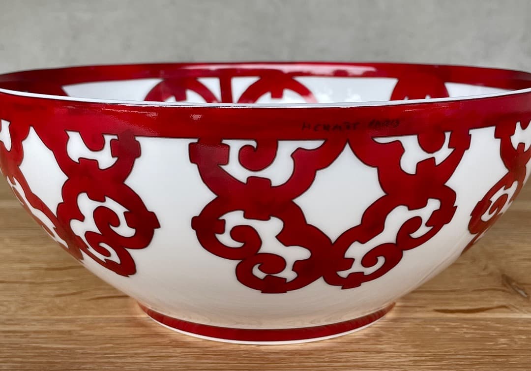 新品稀少　エルメス「ガダルキヴィール」サラダボウル