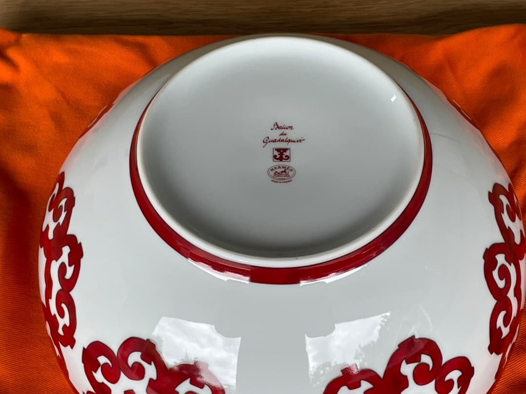 新品稀少　エルメス「ガダルキヴィール」サラダボウル