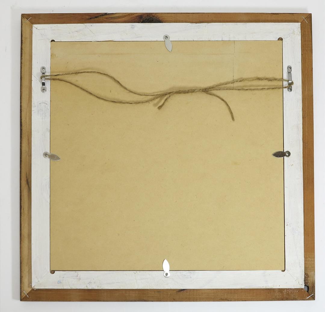 ヴィンテージ風木製LPレコードジャケットフレーム