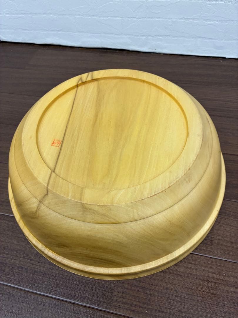 伝統工芸指定 木地鉢 こね鉢 すし桶 くり抜き 大きめサイズ 希少