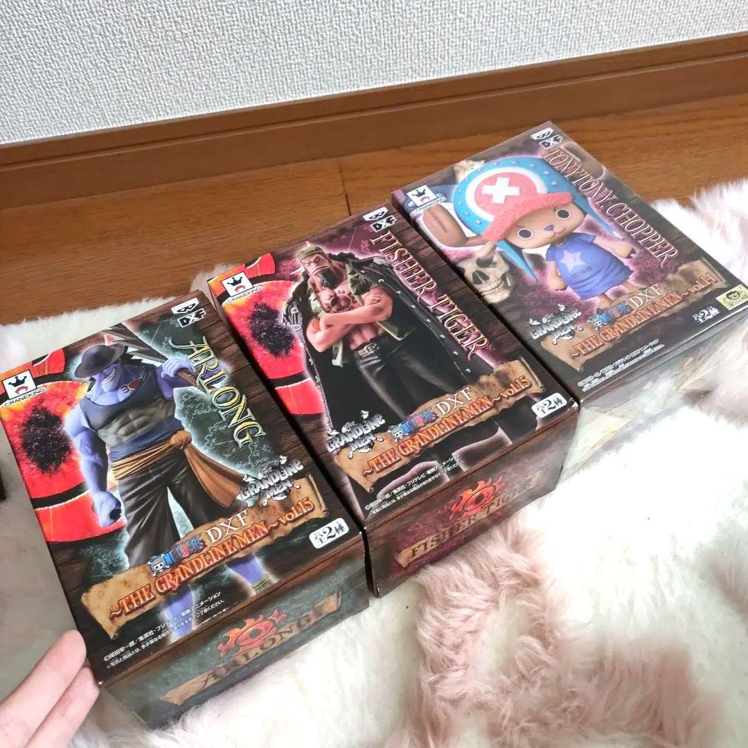 ワンピース グラメンセットアーロンフランキーチョッパーブルックフィギュア