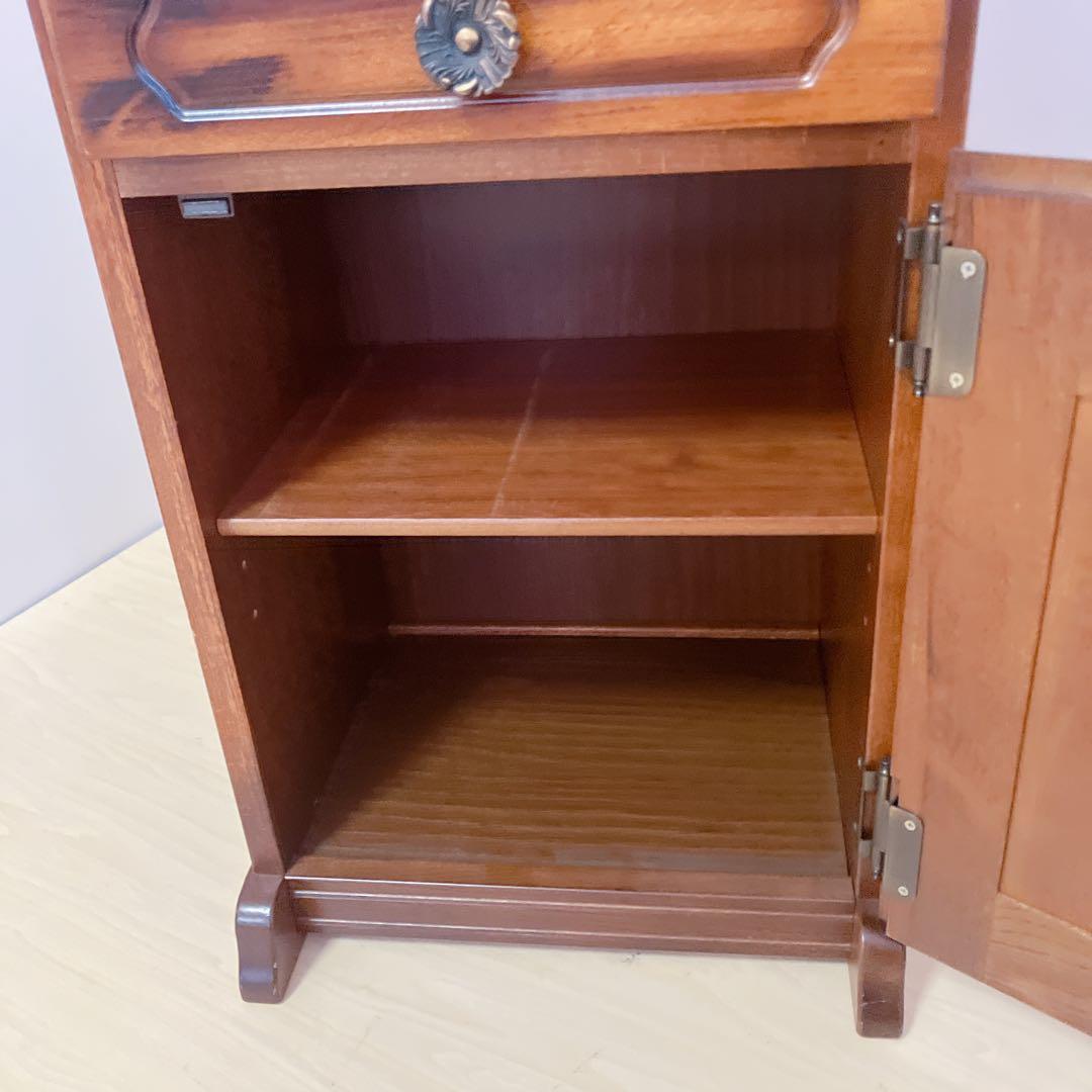 karimoku カリモク コロニアル 電話台、FAX台　サイドチェスト