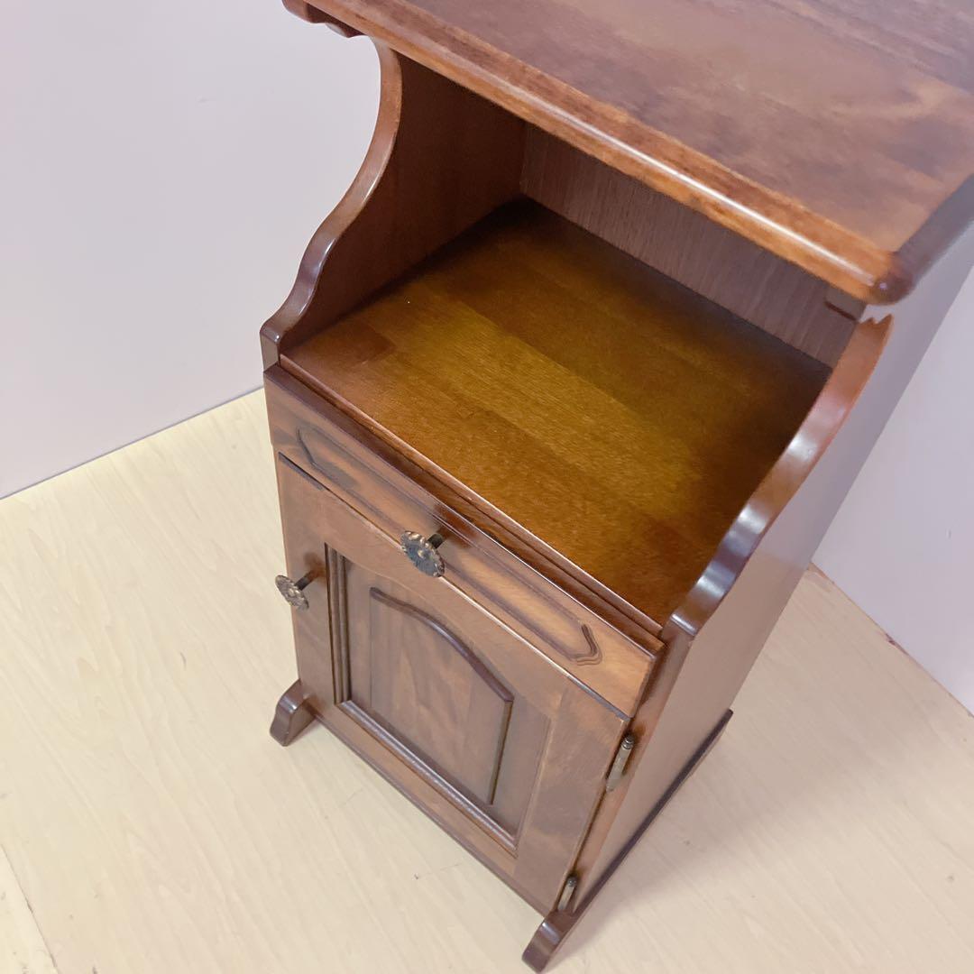 karimoku カリモク コロニアル 電話台、FAX台　サイドチェスト