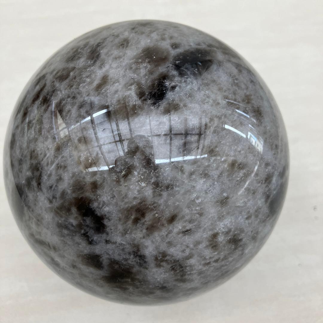 モリオン丸玉　黒水晶　パワーストーン　鑑賞石　自然石　天然石　原石