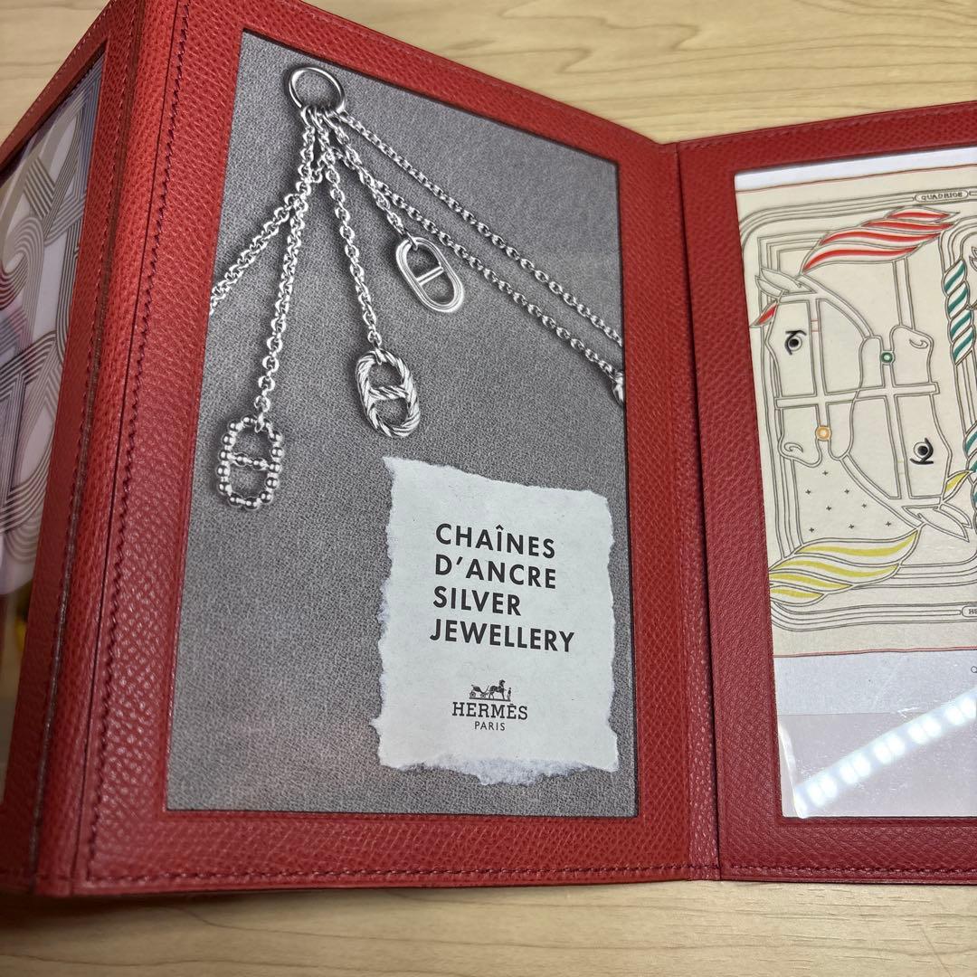 レザー　エルメス　多面体フォトフレーム