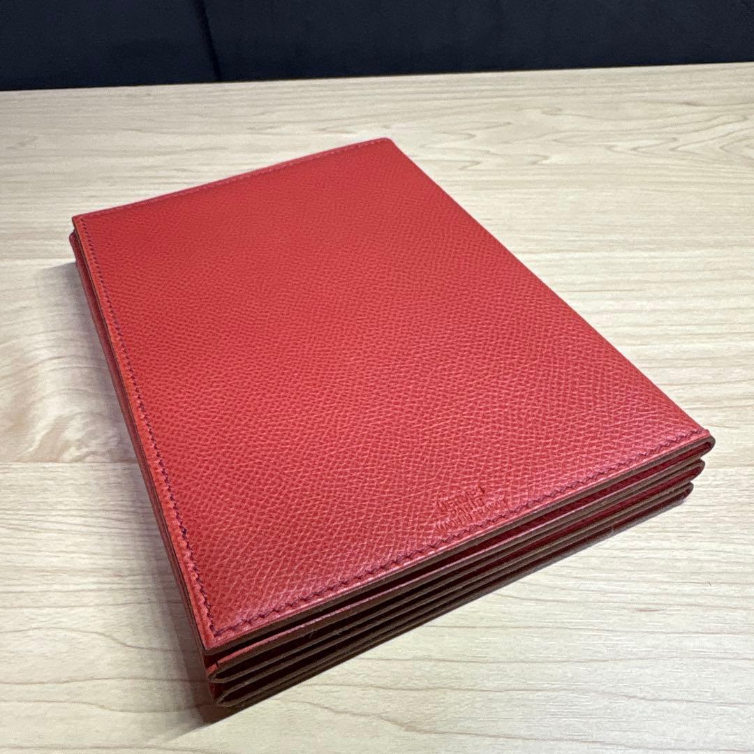 レザー　エルメス　多面体フォトフレーム