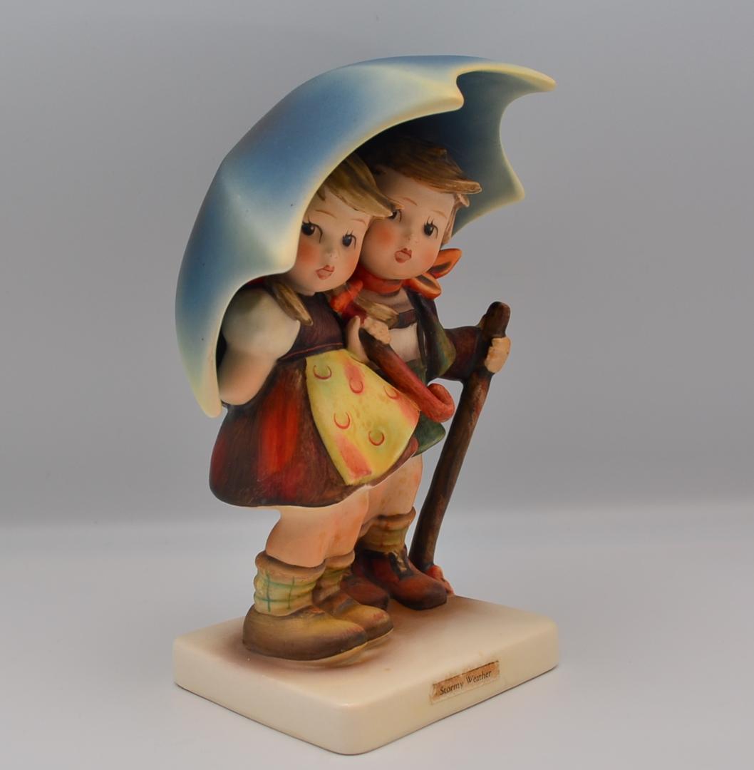 荒れた天気　＃71　No.9　★フンメル人形　ドイツ・ゲーベル　ヴィンテージ