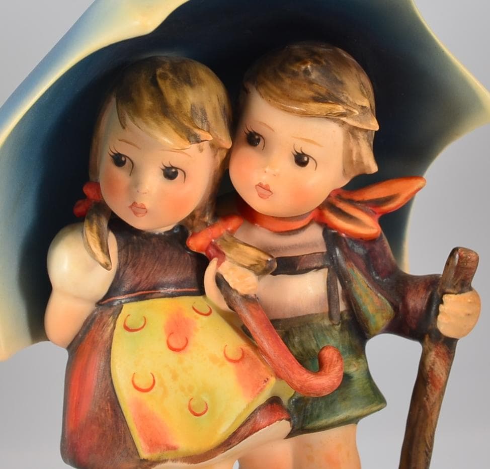 荒れた天気　＃71　No.9　★フンメル人形　ドイツ・ゲーベル　ヴィンテージ