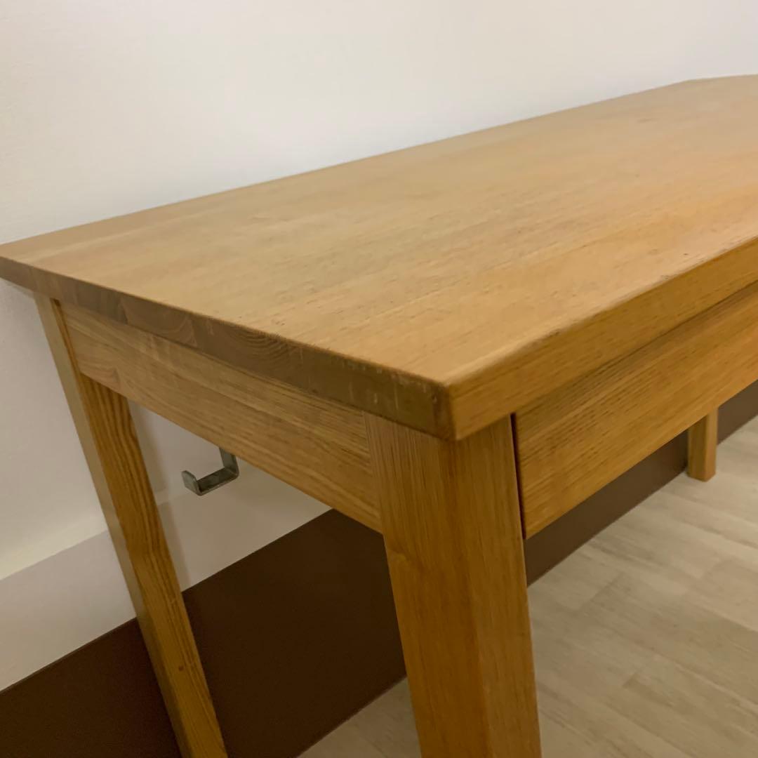 MUJI 無印良品 ワークデスク オーク材