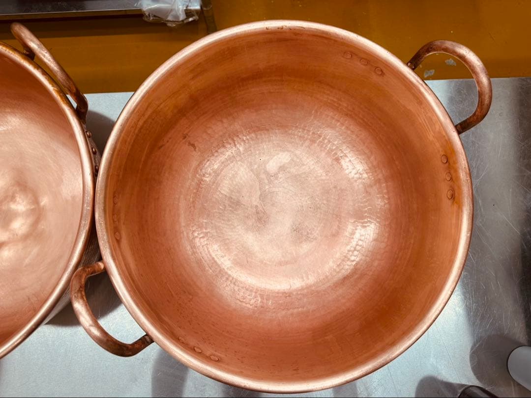 銅鍋(直径約49㎝)