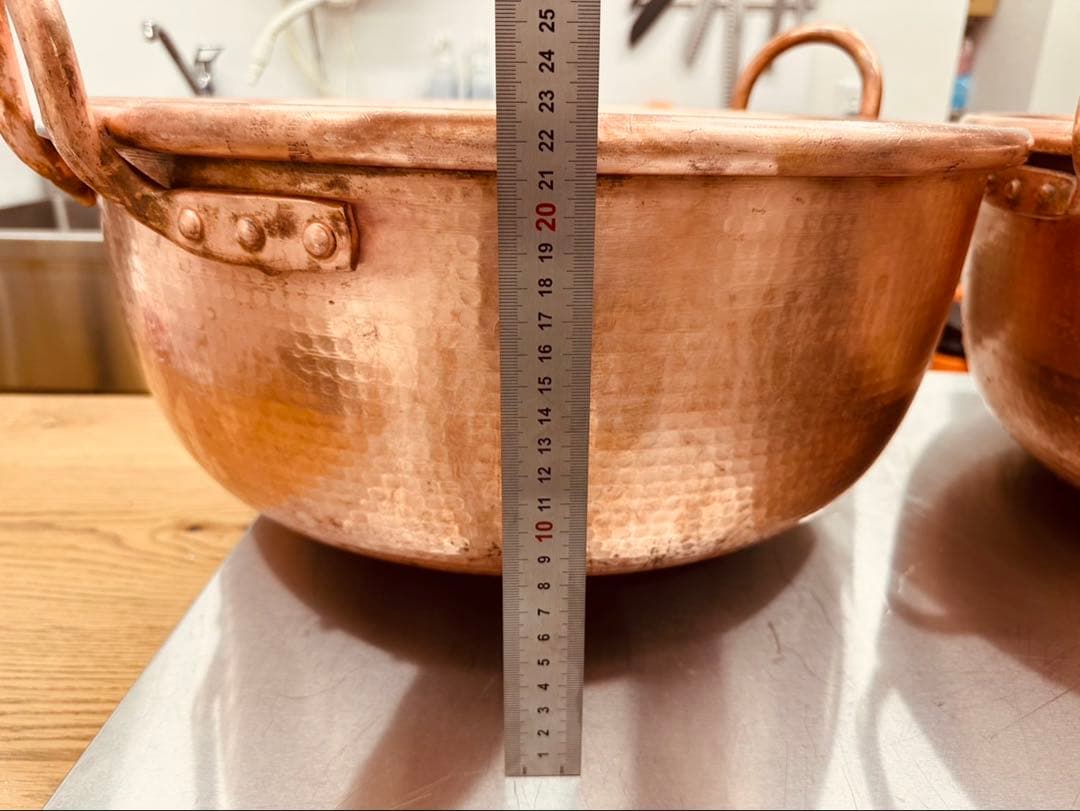 銅鍋(直径約49㎝)