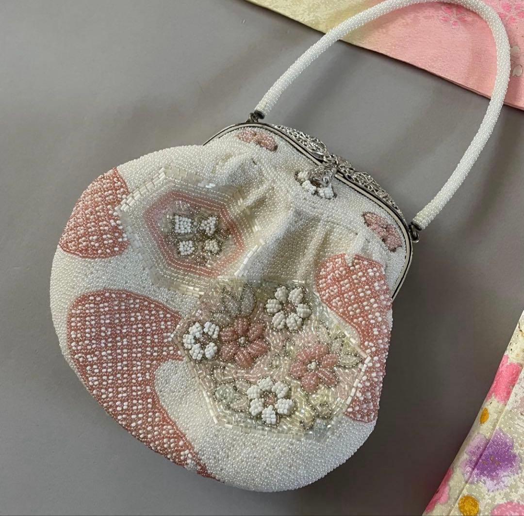 七五三　7歳　正絹お着物・帯セット