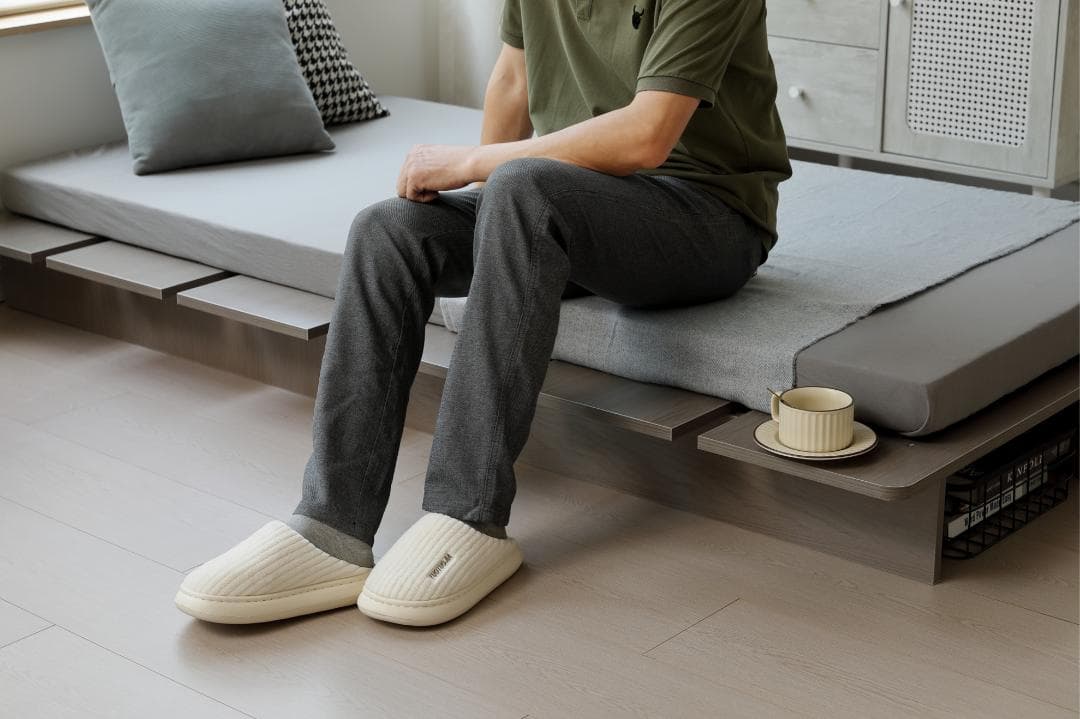 赤字セール！【SD・幅140cm】木目調 ベッドフレーム ローベッドGRAY