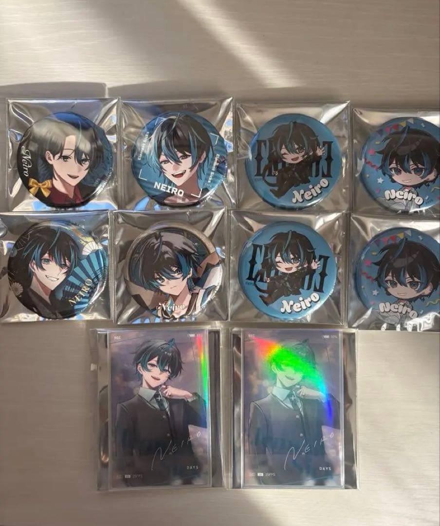 第4弾】EL6缶バッジチェキ風トレカElement Sicksねいろまとめ売り