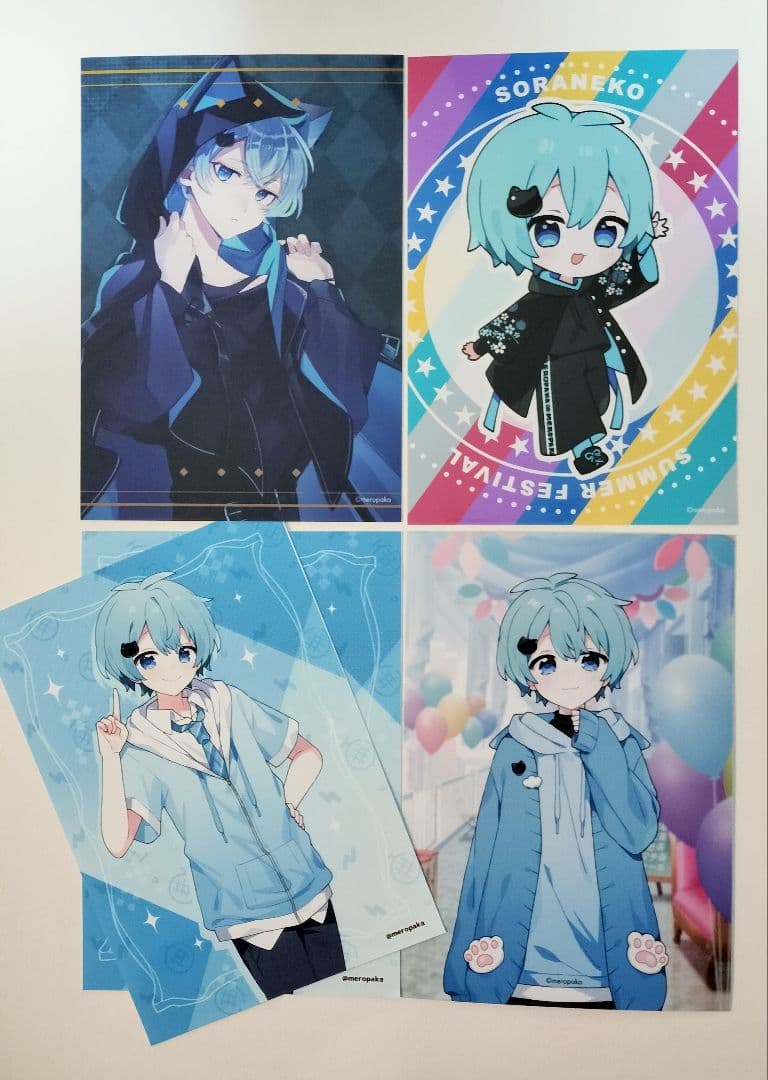 めろんぱーかー めろぱか そらねこ ブロマイド - メルカリ