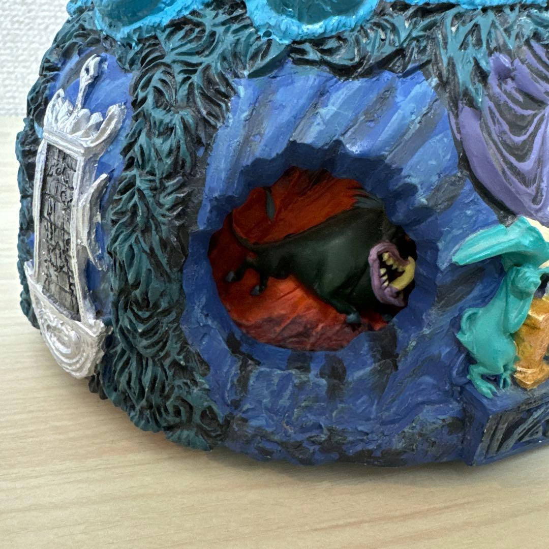 レア ディズニー ヘラクレス スノードーム オルゴール 置物　スノーグローブ