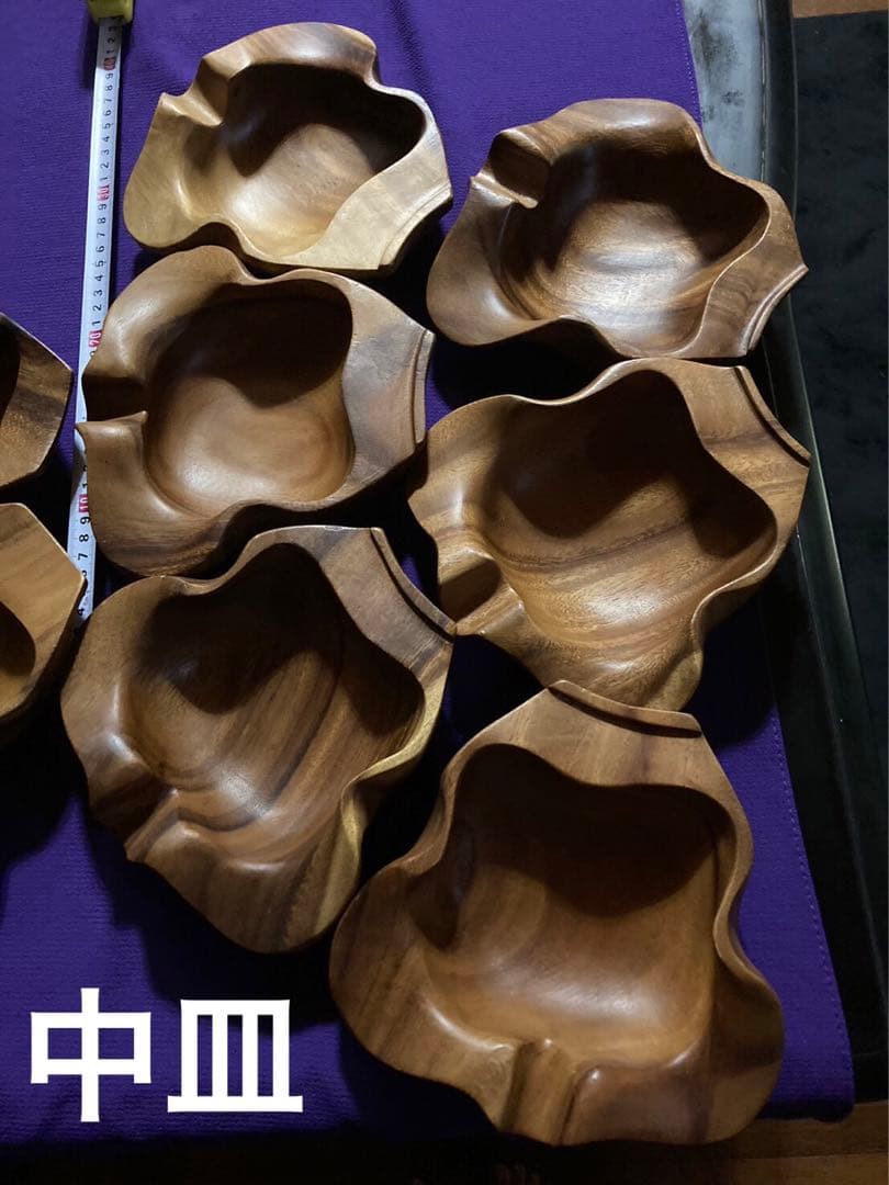 神聖♦️希少 オーダー ヴィンテージ♦️ウッドプレート12点セット♦️補償付　送料込