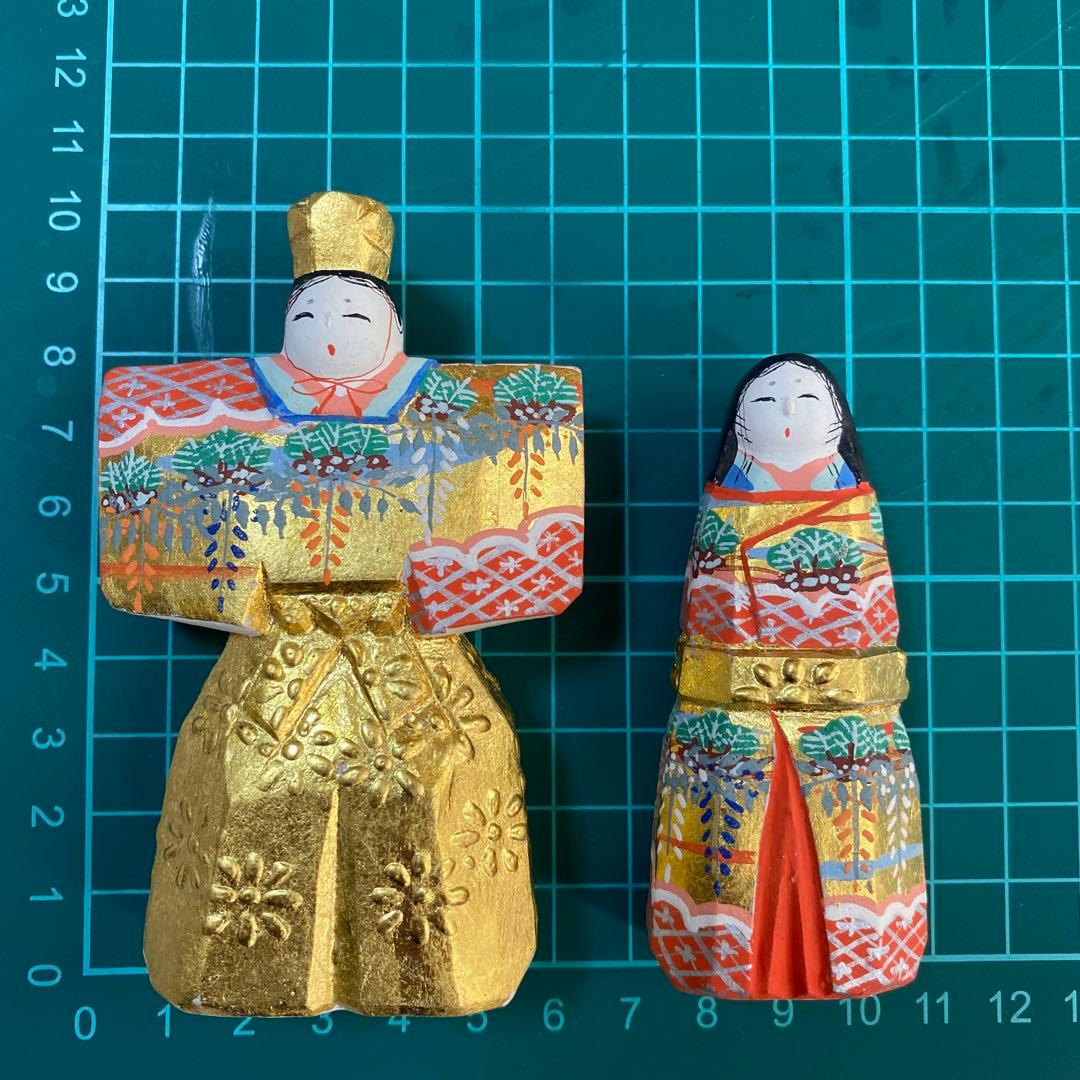 ◇奈良一刀彫 柴田一華 作 立雛 雛人形 伝統工芸 - メルカリ