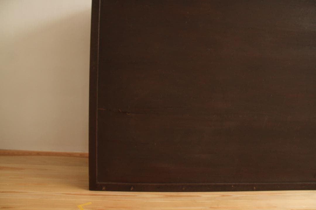 棚　木製　ガラス戸　古家具　古道具　アンティーク