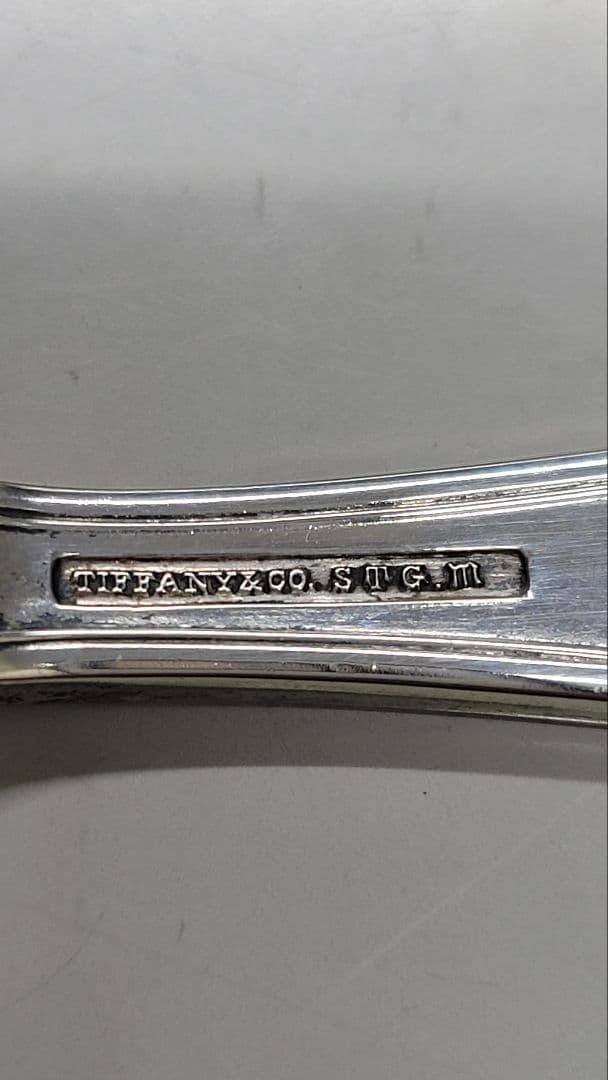 アンティーク ティファニーTiffany STG.m 銀製 装飾ベビーフォーク