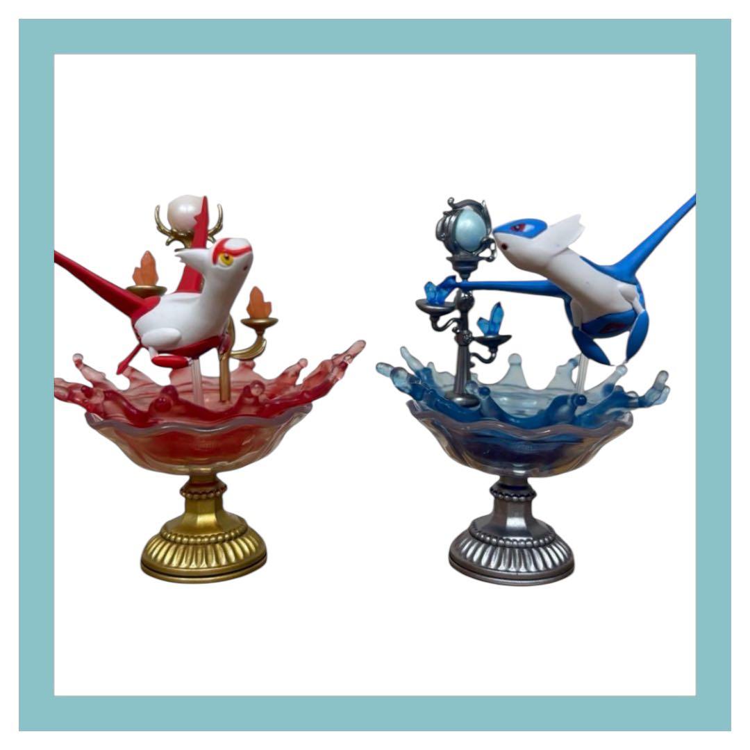 ラティアス ラティオス フィギュア ジェムストーンコレクション