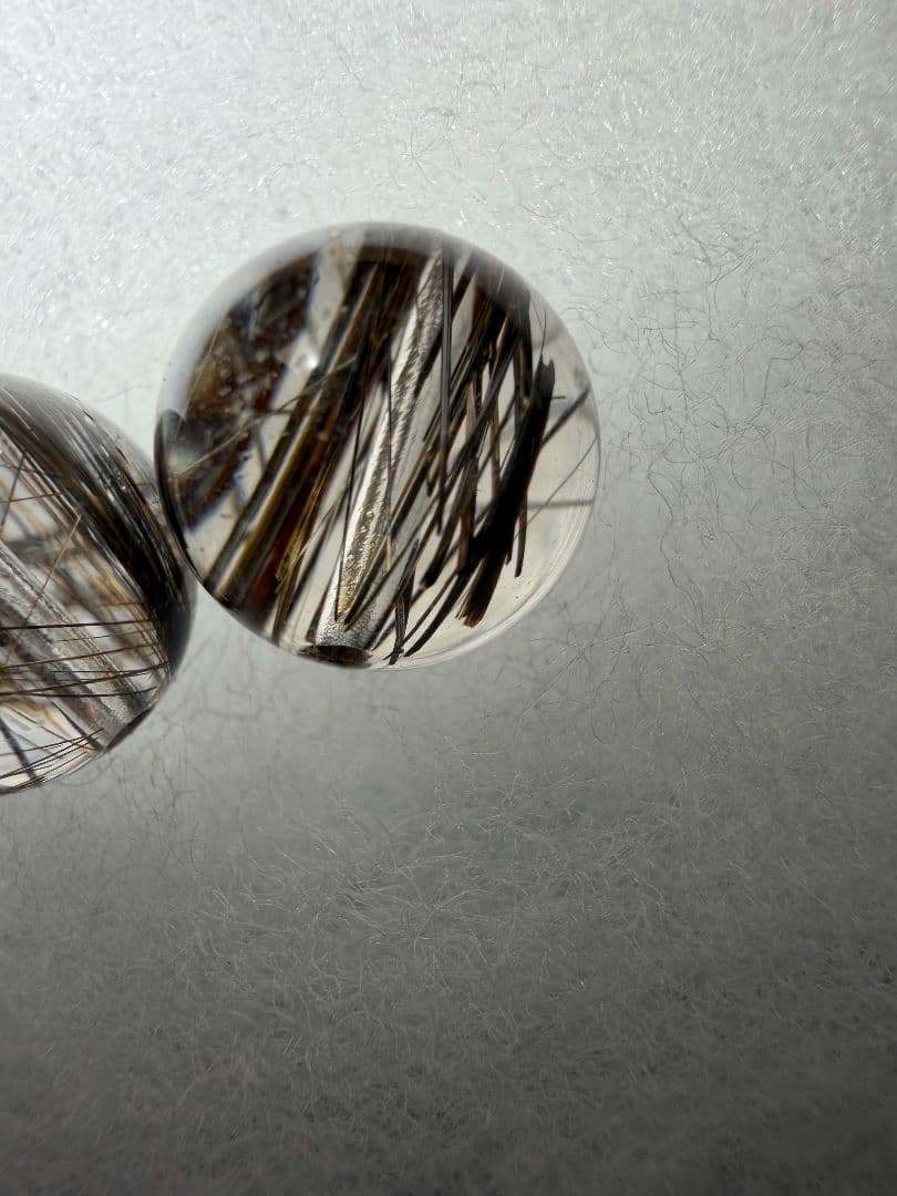 スモーキーミックスタイチンルチル 金運最強天然石5 - メルカリ