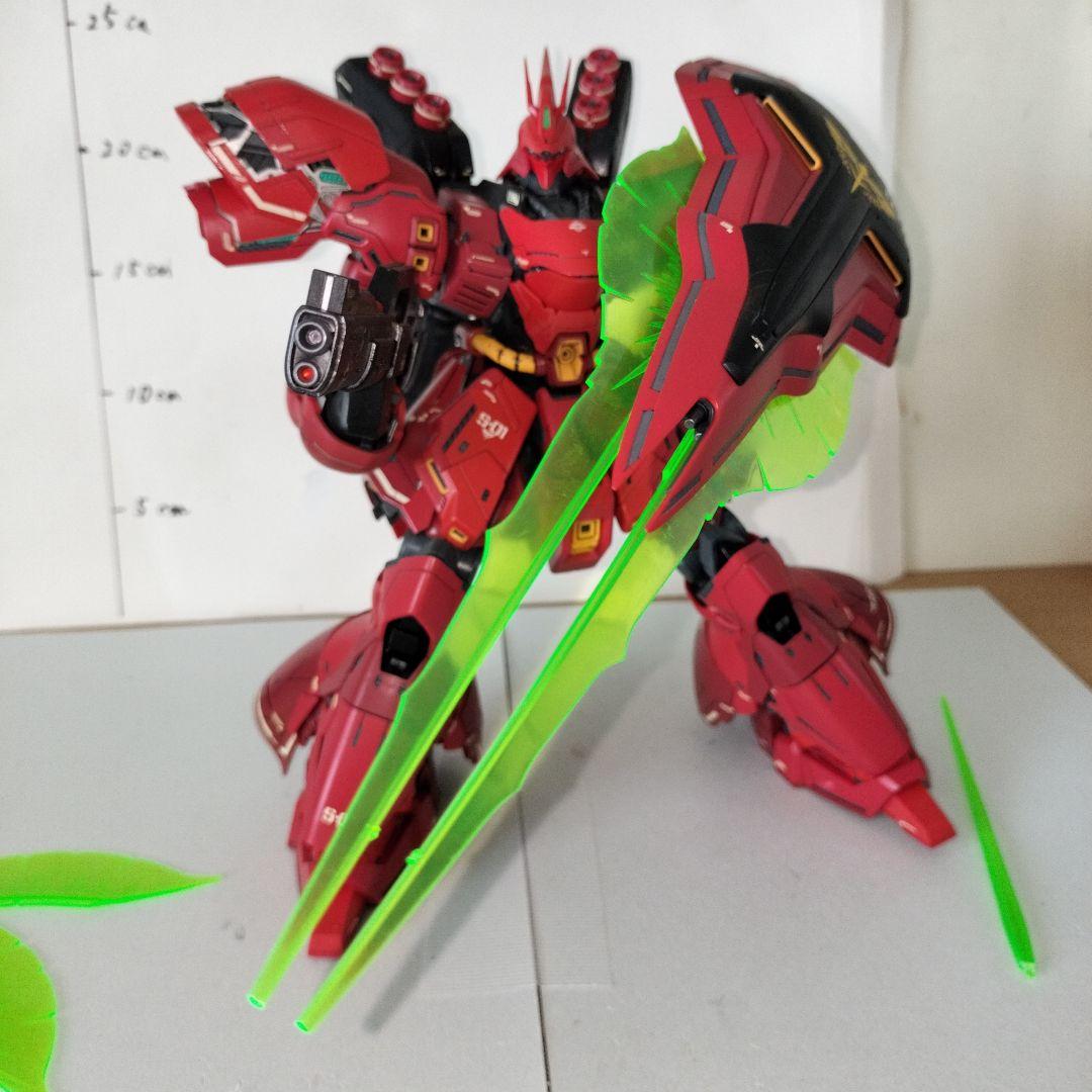 在庫 処分ホビー・楽器・アート - h*ま様 MG1/100 サザビー 塗装完成品