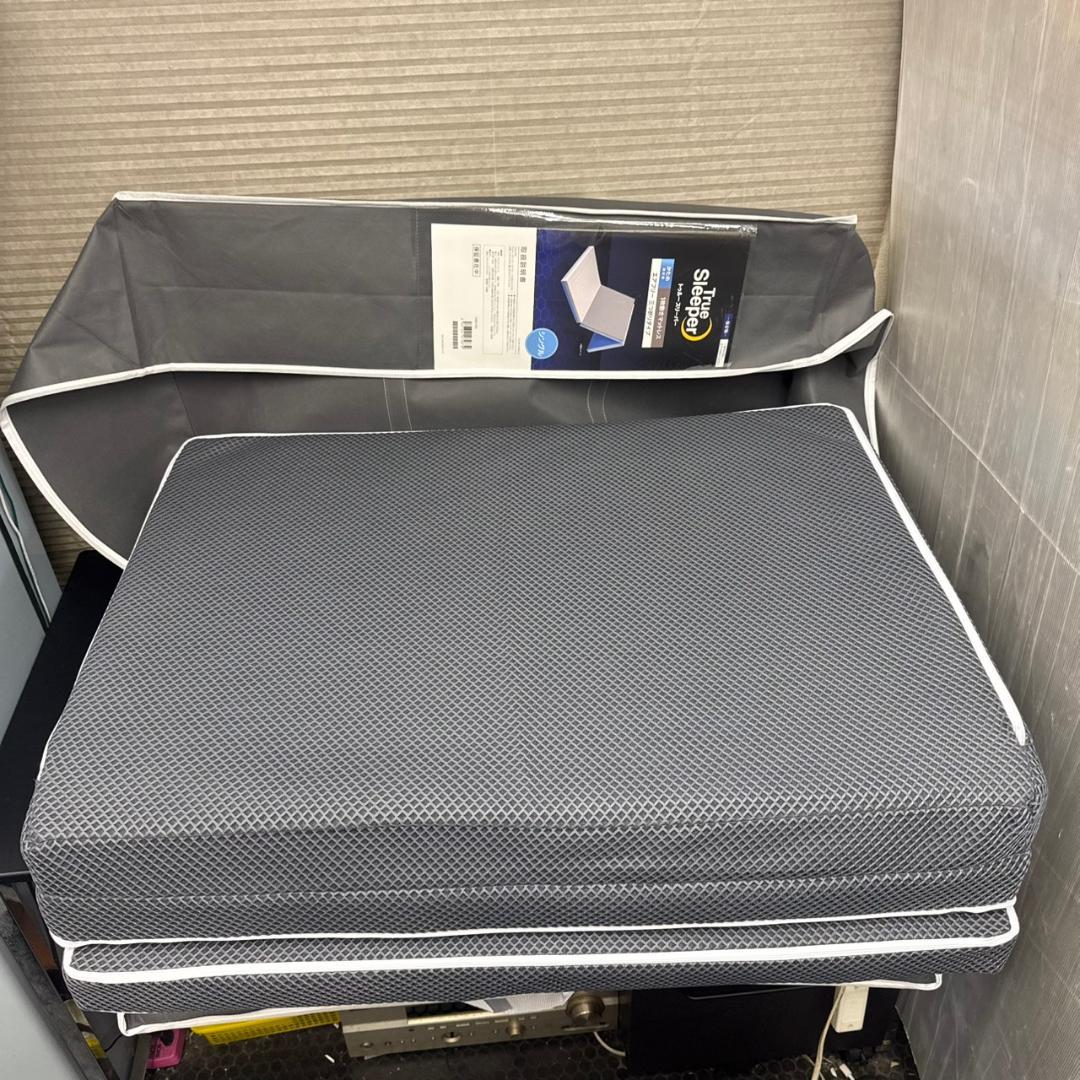 ☆☆未使用　トゥルースリーパー　エアフリー　三つ折り　かため高反発　シングル