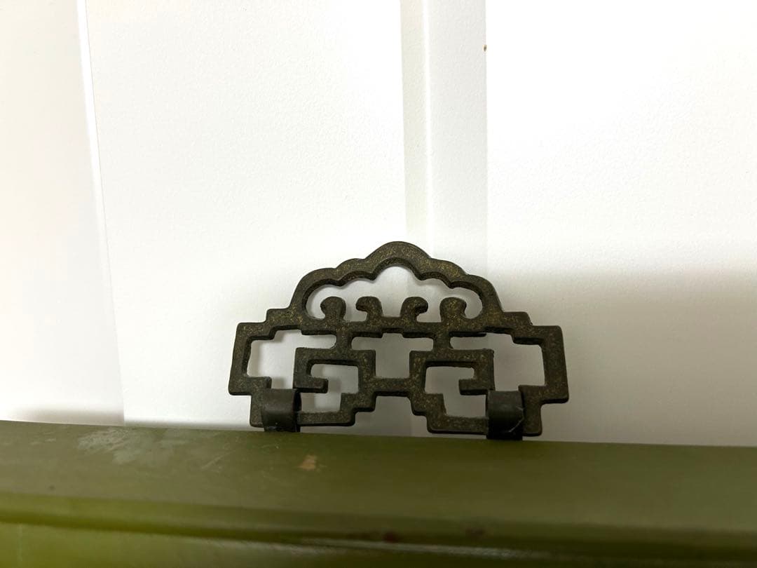 中国アンティーク　ビンテージ　姿見　 大型スタンドミラー　壁掛けミラー