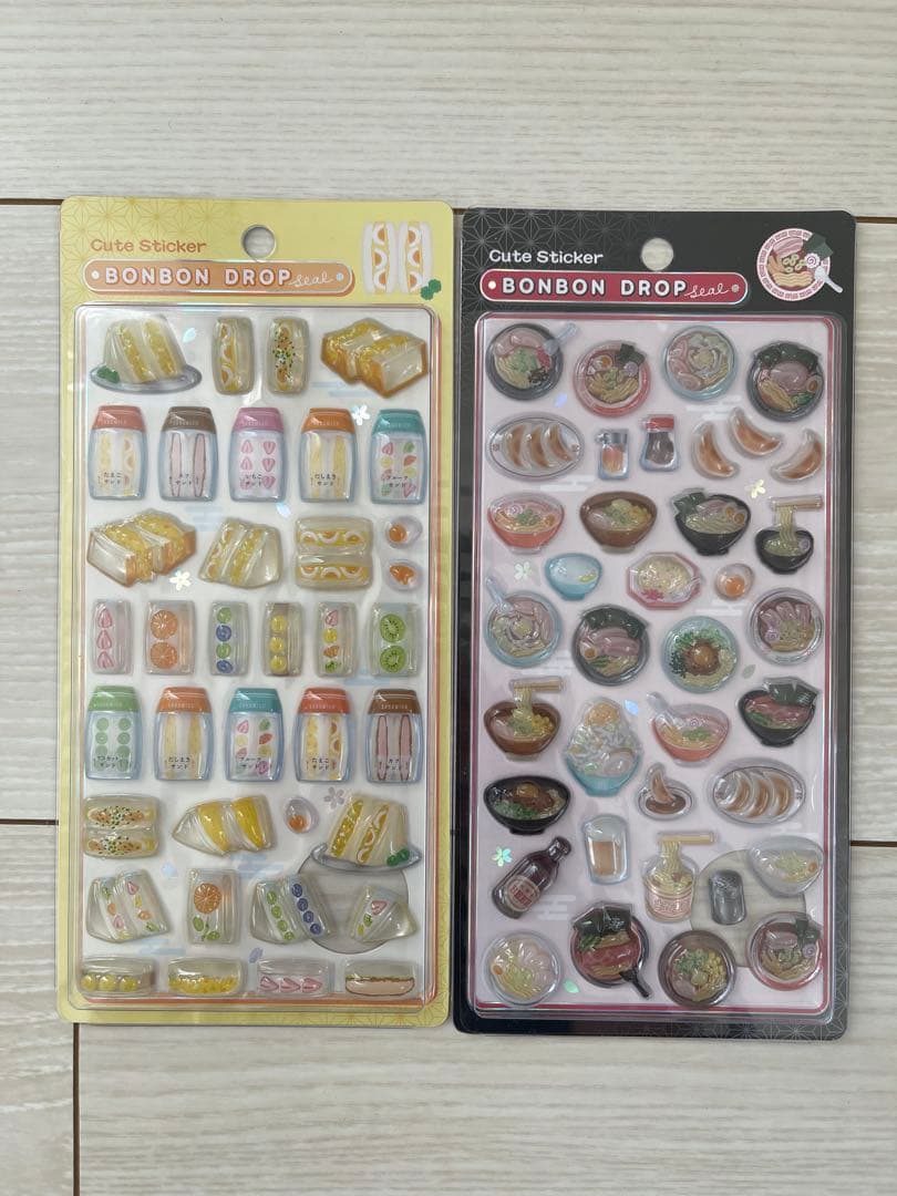 正規品】 ボンボンドロップシール 和柄 たまごサンド ラーメン - メルカリ