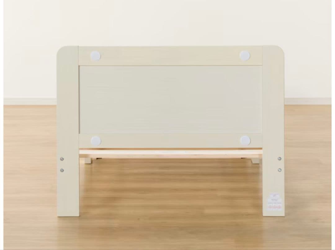 【現地引取OK】新品 ホワイト木製すのこシングルベッド フレーム