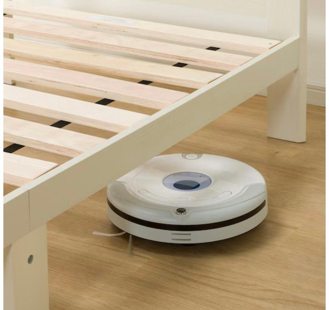 【現地引取OK】新品 ホワイト木製すのこシングルベッド フレーム