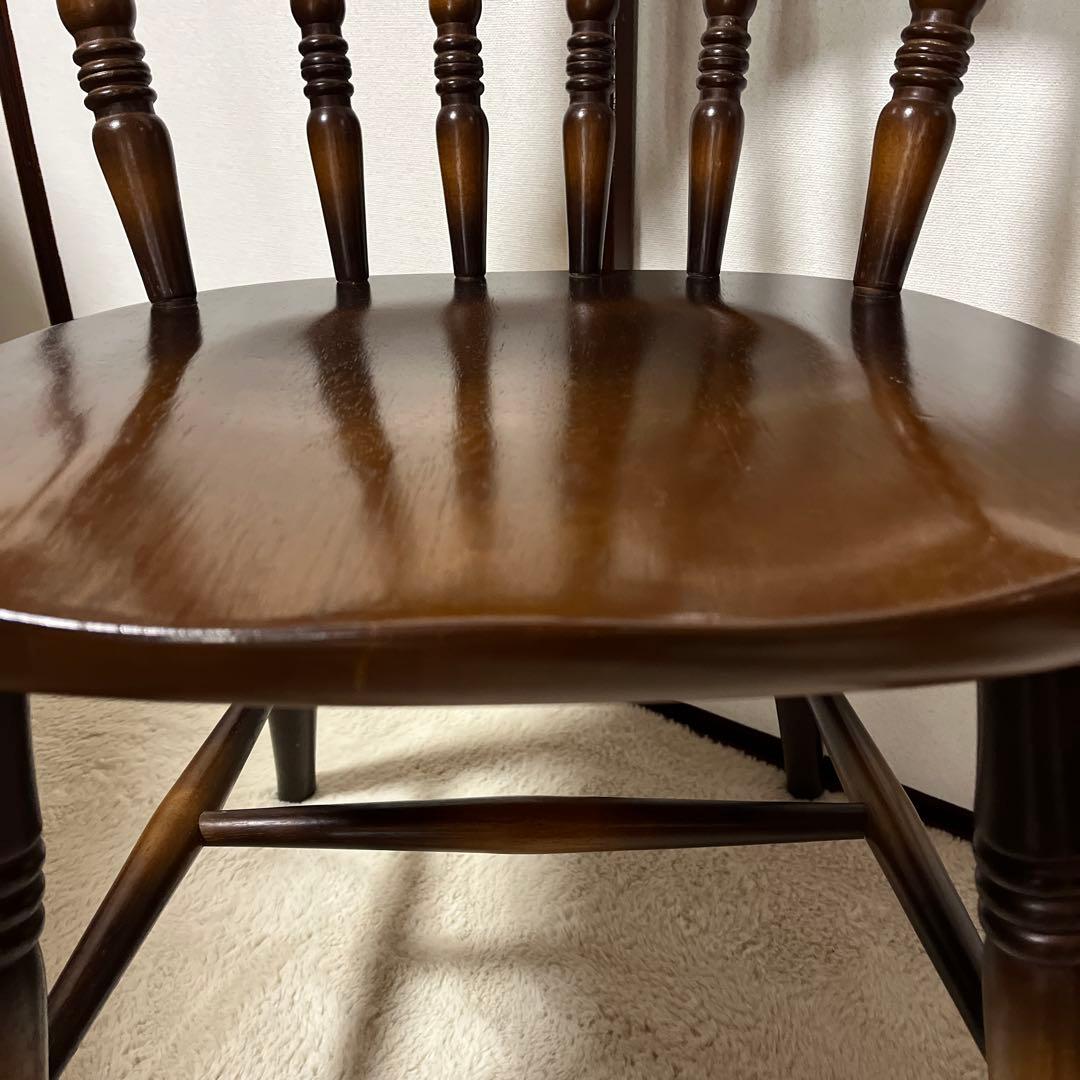 飛騨産業キツツキマーク ダイニングチェア② - メルカリ