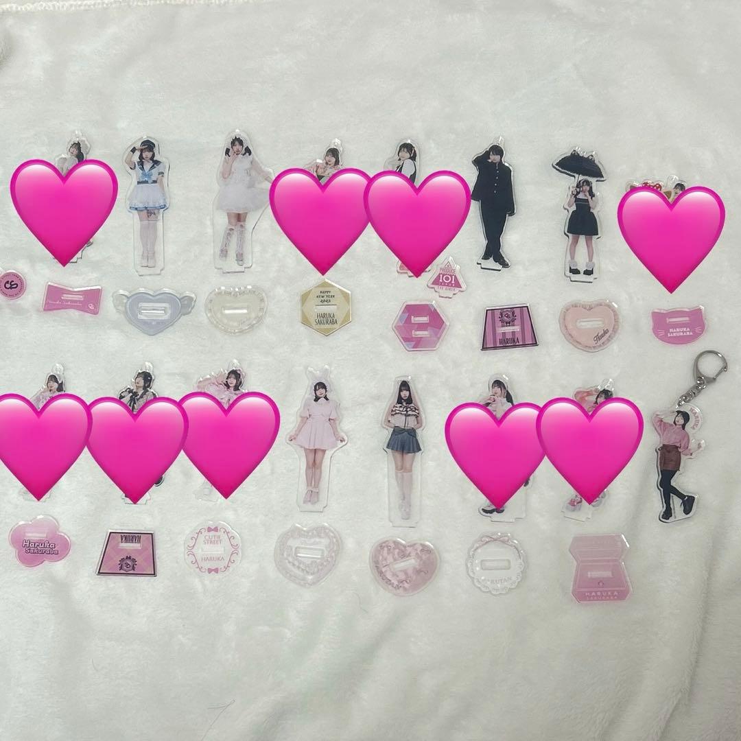 桜庭遥花 アクスタ まとめ売り セット CUTIE STREET - メルカリ