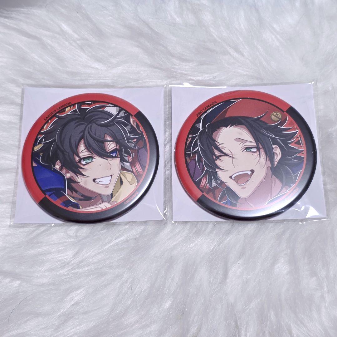 ヒプマイ ヒプムビ 山田二郎 山田三郎 缶バッジ リバイバル - メルカリ