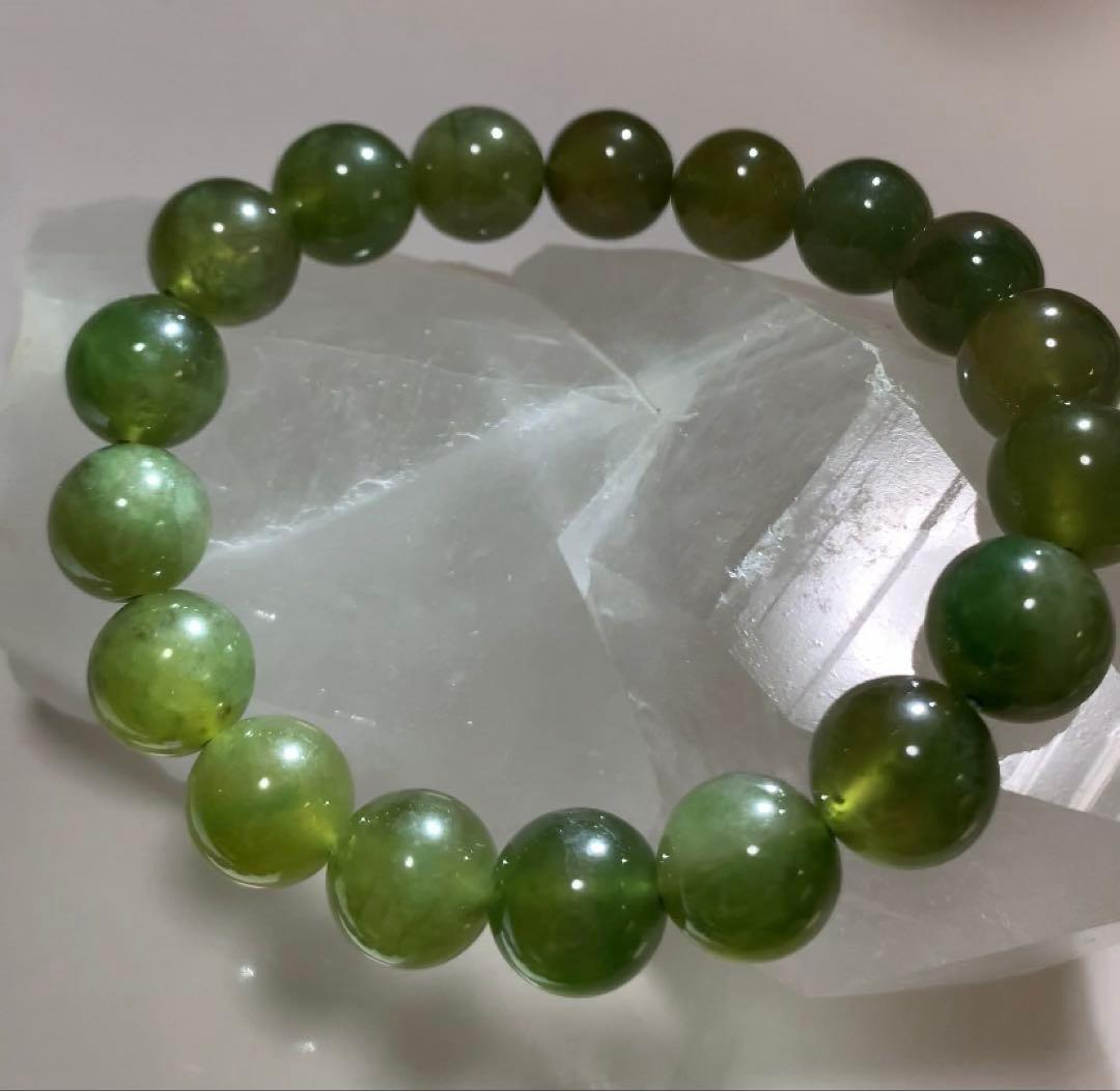 魔除けエネルギー❣️ アイドクレース　ベスビアナイト　ブレスレット