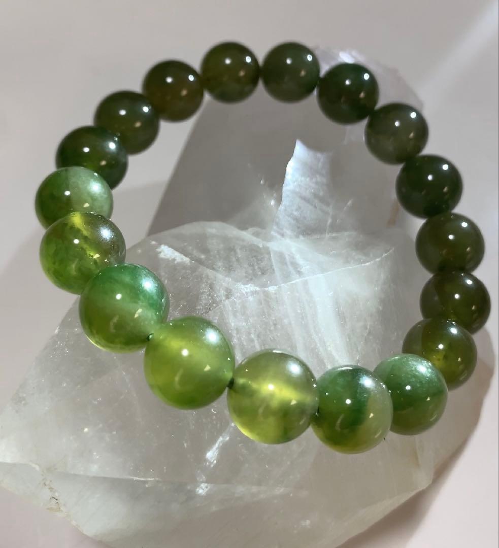 魔除けエネルギー❣️ アイドクレース　ベスビアナイト　ブレスレット