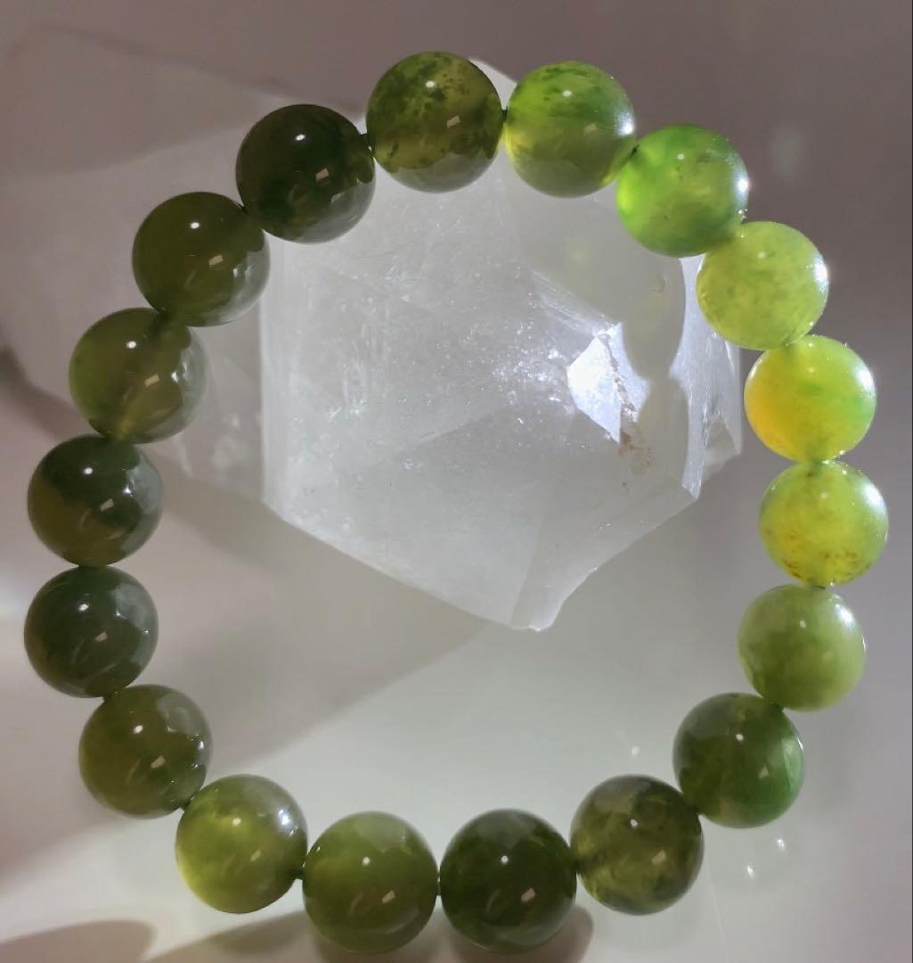 魔除けエネルギー❣️ アイドクレース　ベスビアナイト　ブレスレット