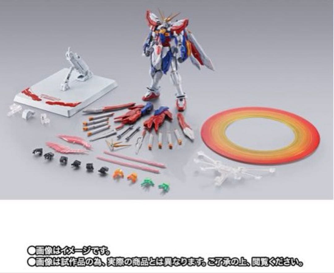 L BUILD メタルビルド　ゴッドガンダム弐(セカンド)