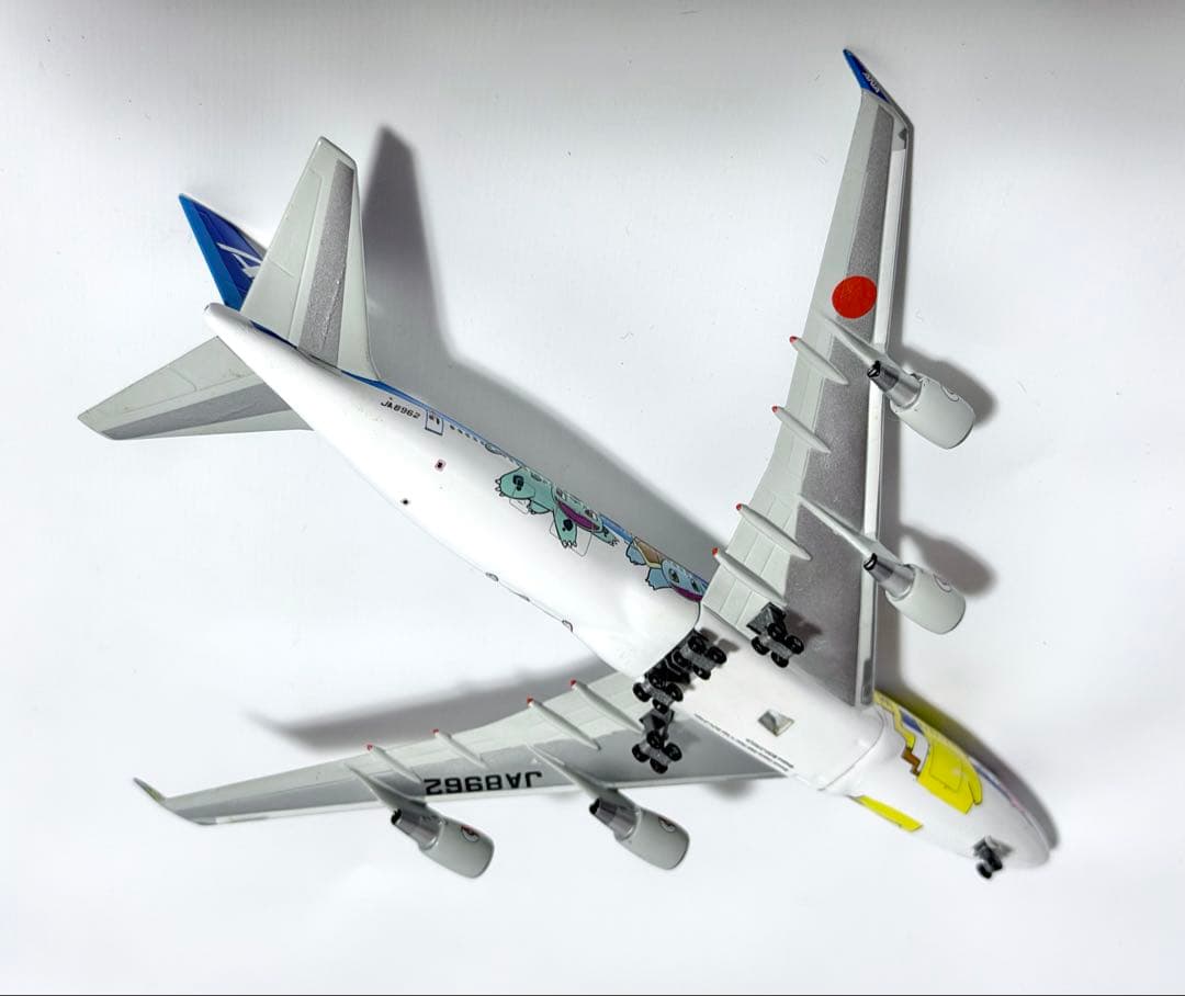 全日空商事 1/500 B747-400 ANAポケモンジェット NH50028 - メルカリ