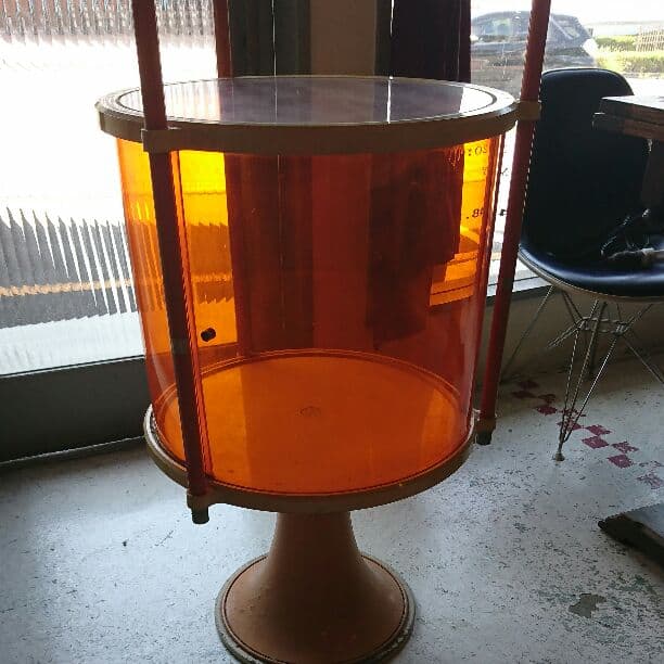 アンティークアクリルディスプレイラック