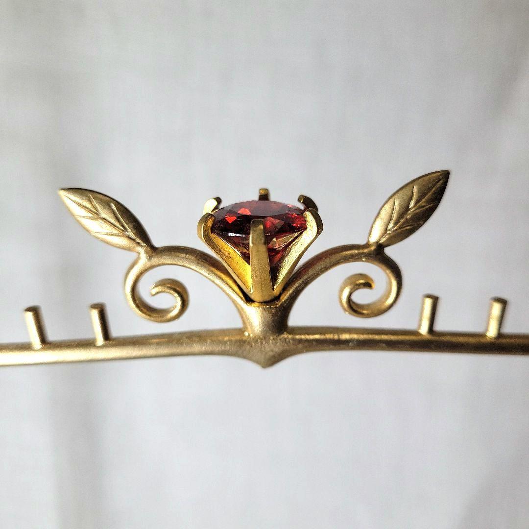 アンティークジュエリー風 マットゴールド アクセサリースタンド