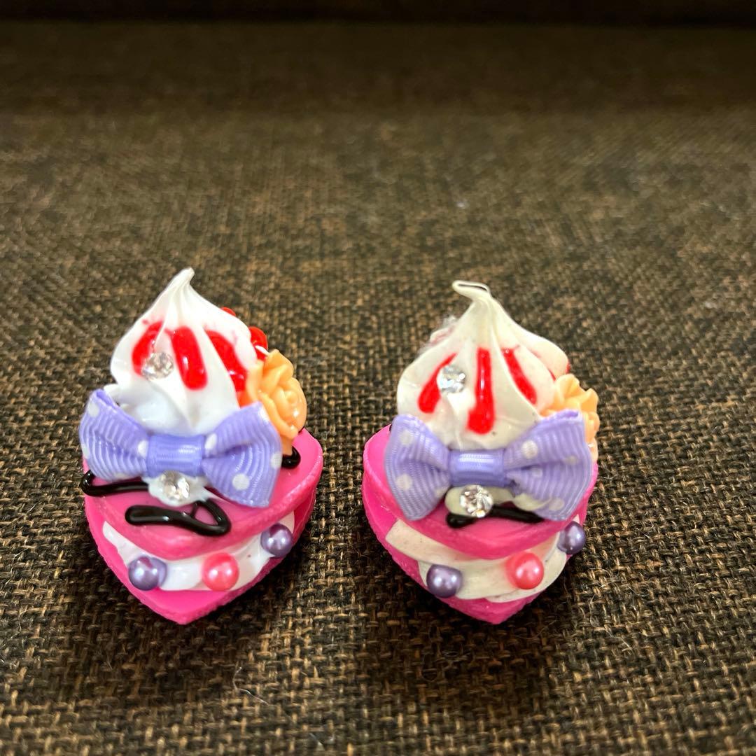 平成レトロ 贅沢スイーツ キーホルダー 10点 リボン バラ チェリー