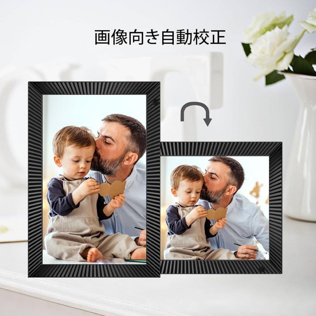 デジタルフォトフレーム 10.1インチ 1280×800IPS 簡単操作